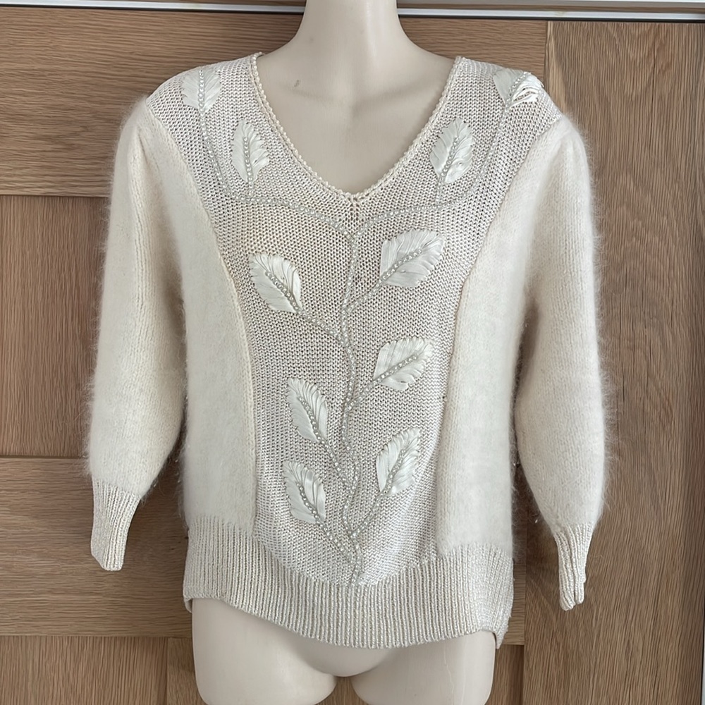 Lido New York Vintage 80’s Knit long sleeve sweater, small - Picture 3 of 3